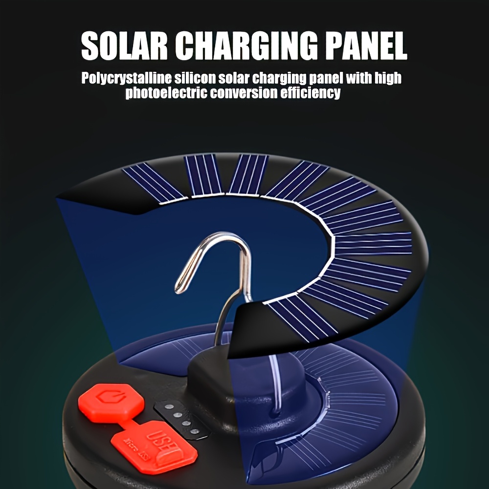 Solar Camping Lantern,Portable - Outdoor Lighting Effects recensione e prezzo