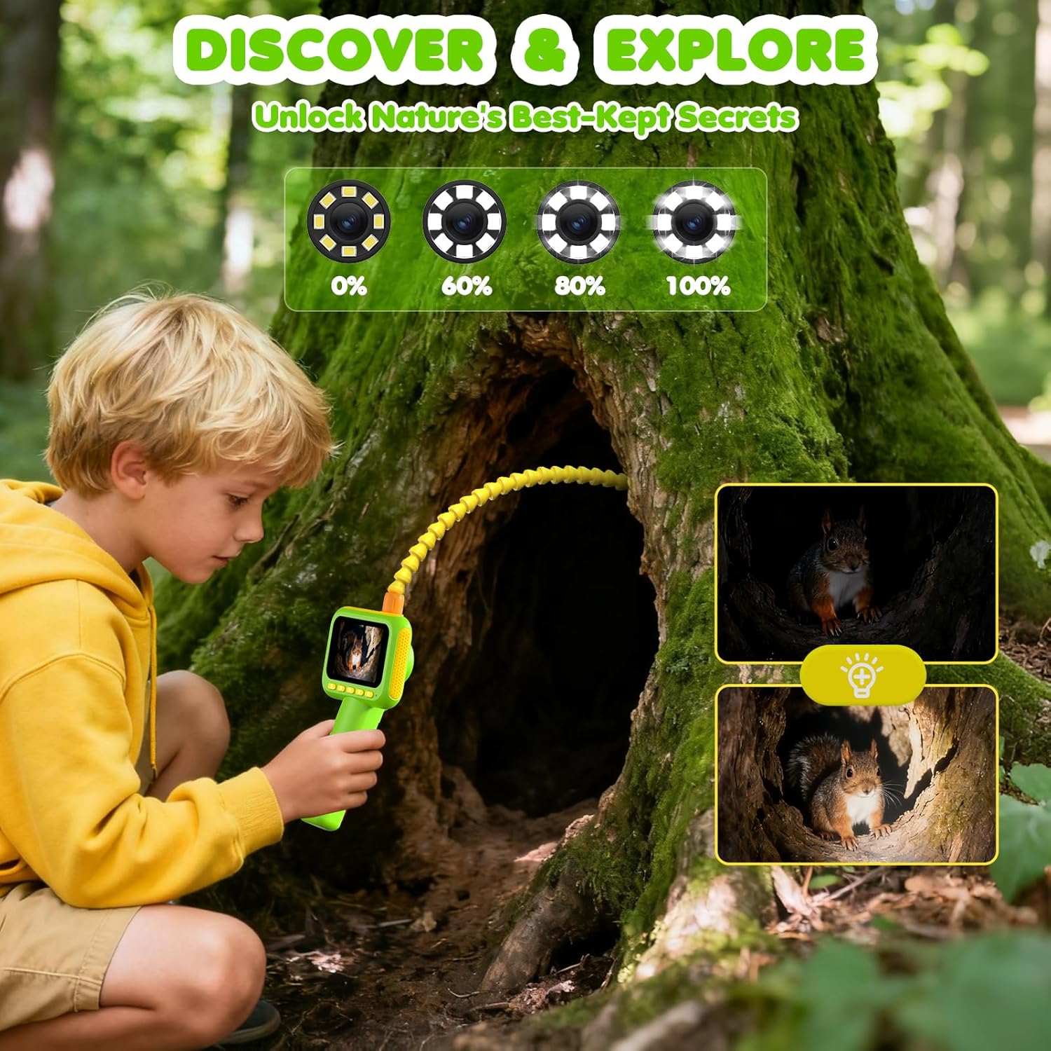 Endoscope for Kids, Borescope  - Outdoor Lighting And Camera recensione e prezzo