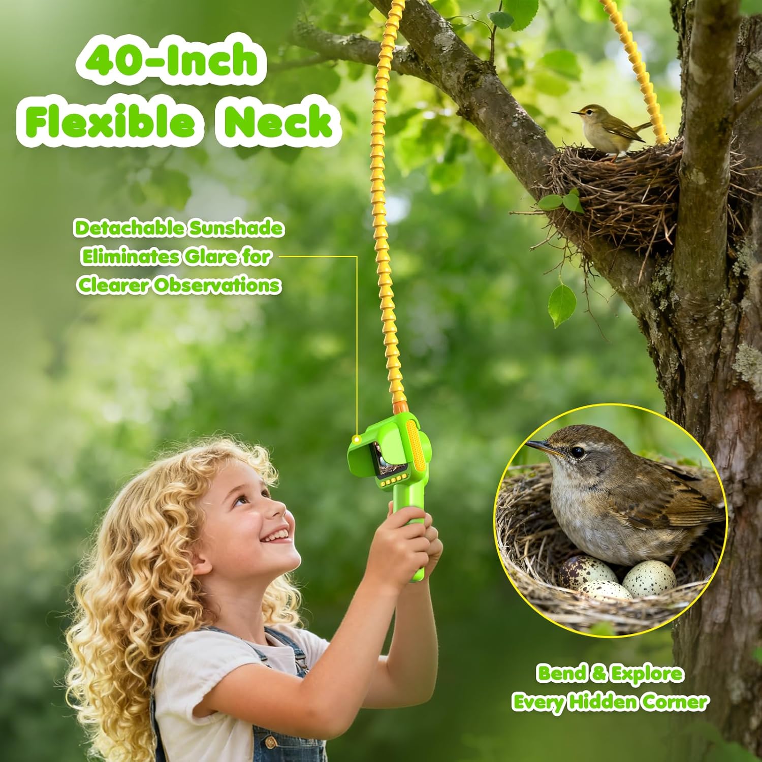 Endoscope for Kids, Borescope  - Outdoor Lighting And Camera recensione e prezzo