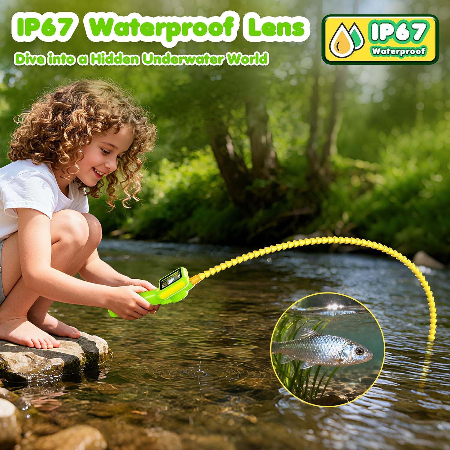Endoscope for Kids, Borescope  - Outdoor Lighting And Camera recensione e prezzo