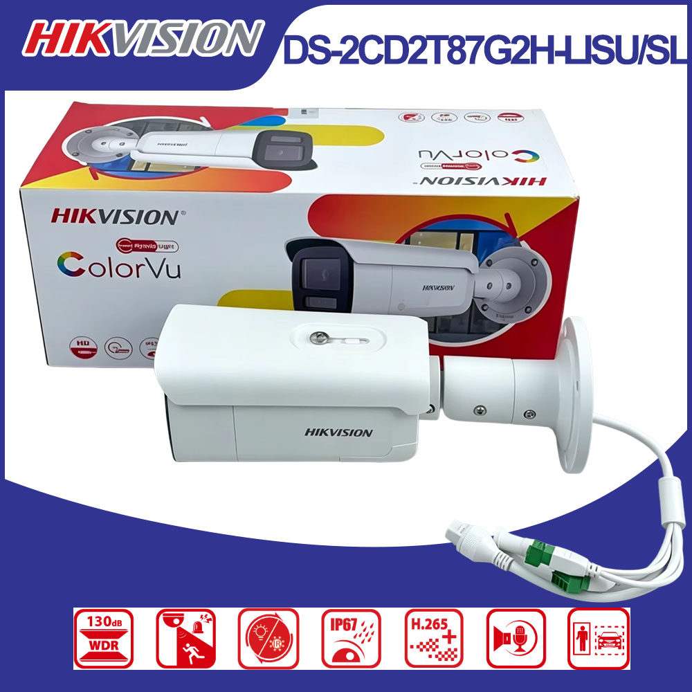 Hikvision DS-2CD2T87G2H-LISU/S - Outdoor Lighting Mains Powered recensione e prezzo
