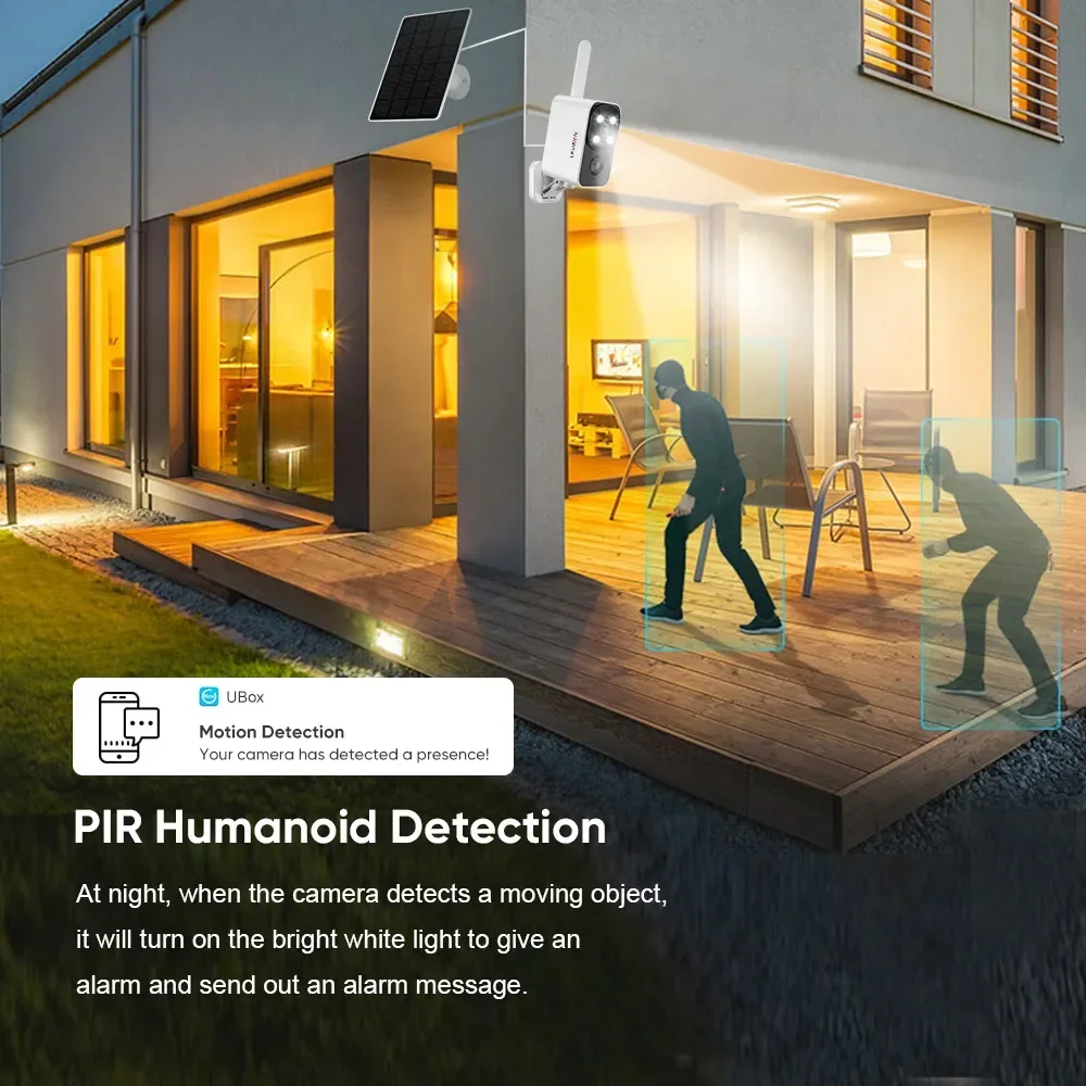 LS VISION Outdoor Solar Camera - Outdoor Lighting And Camera recensione e prezzo