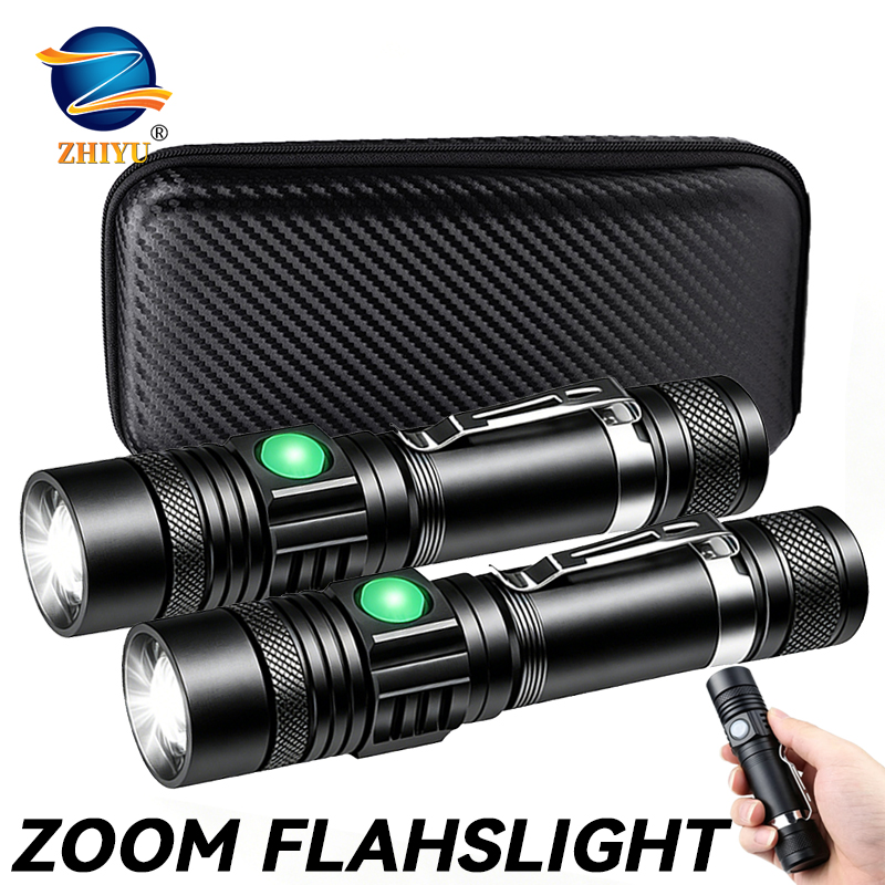 T6 LED Rechargeable Flashlight - Outdoor Lighting Guide recensione e prezzo