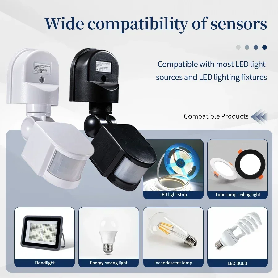 100-240V 12V PIR Motion Sensor - Outdoor Lighting Switch recensione e prezzo