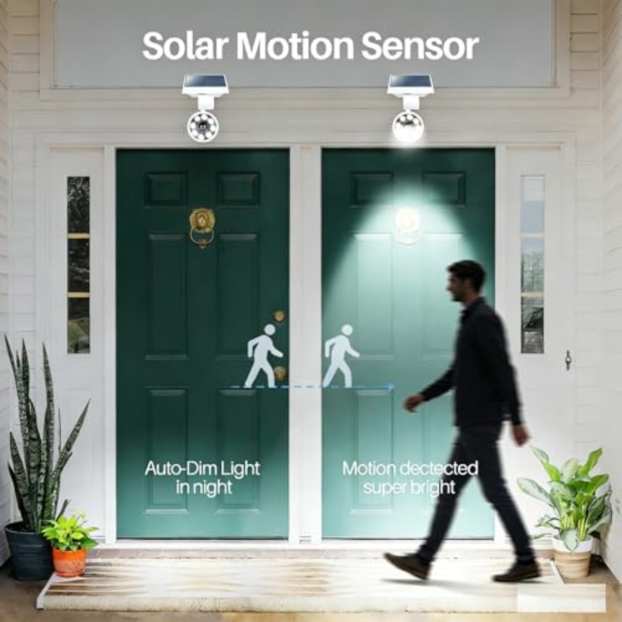 Aluminum Solar Motion Sensor L - Outdoor Lighting And Camera recensione e prezzo