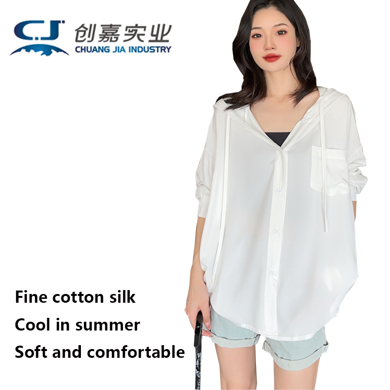 Cotton Silk Summer Women Long- - Outdoor Lighting Jersey recensione e prezzo