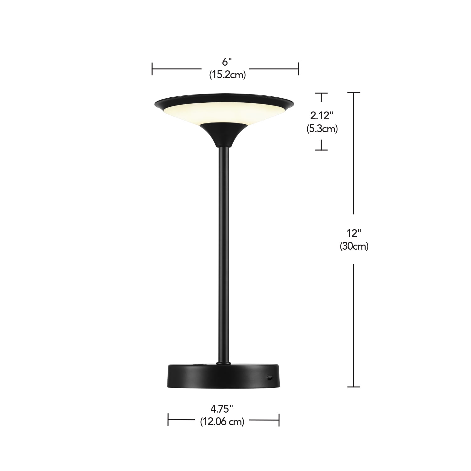12 Inch Black 1.5W Integrated  - Outdoor Lighting Lamps recensione e prezzo