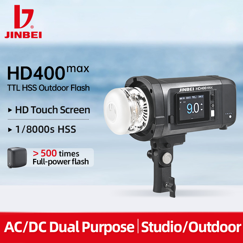 JINBEI HD400MAX Latest Upgrade - Outdoor Lighting And Camera recensione e prezzo