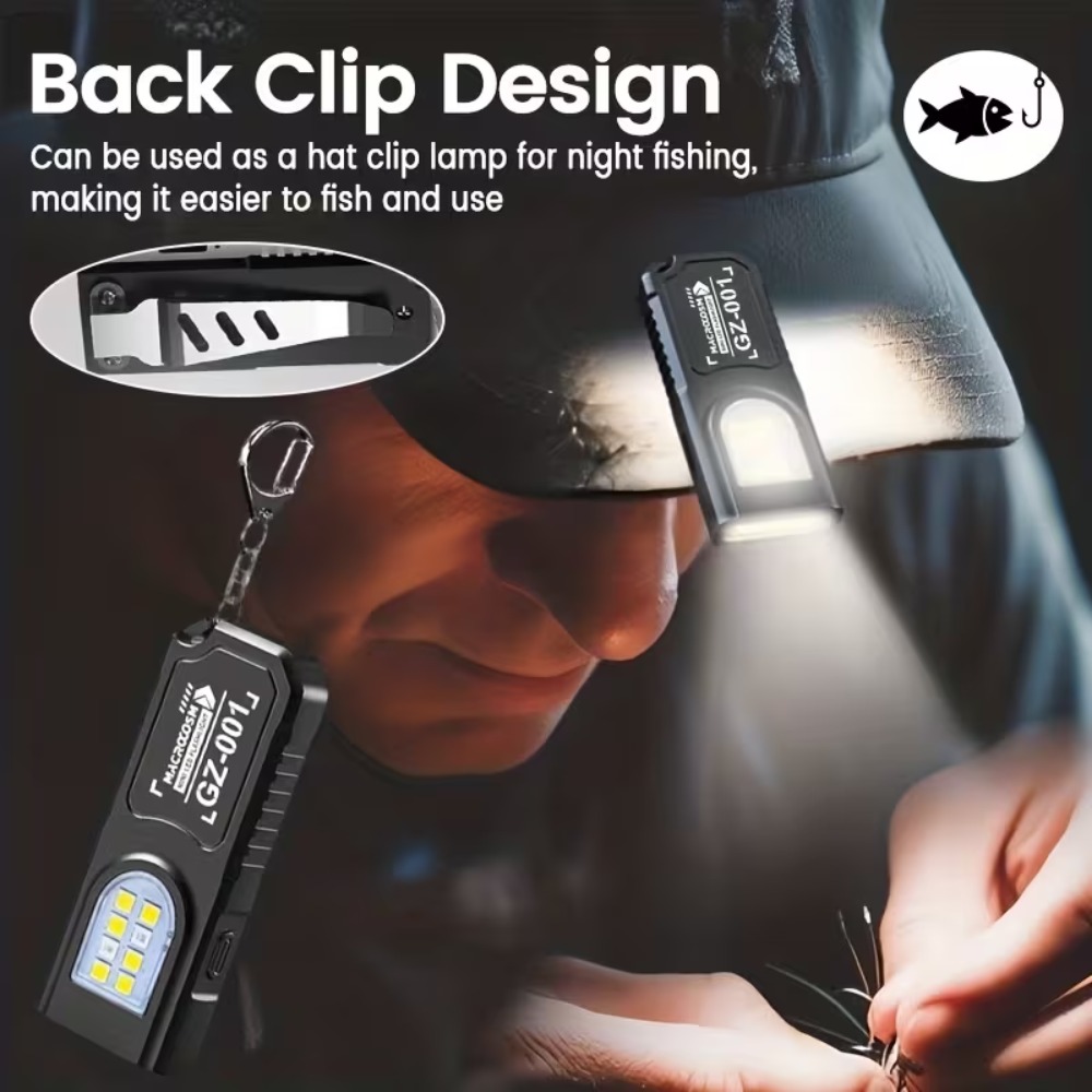Mini COB LED Keychain Flashlig - Outdoor Lighting Guide recensione e prezzo