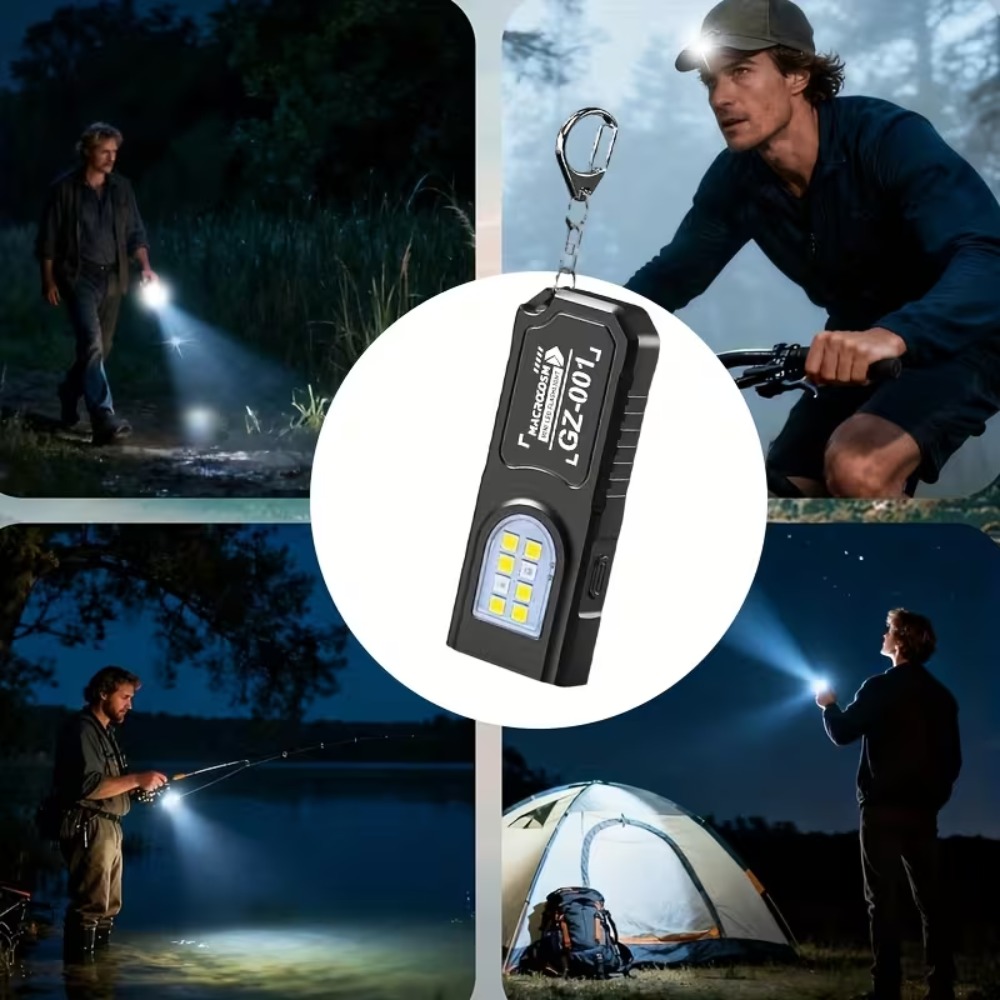 Mini COB LED Keychain Flashlig - Outdoor Lighting Guide recensione e prezzo